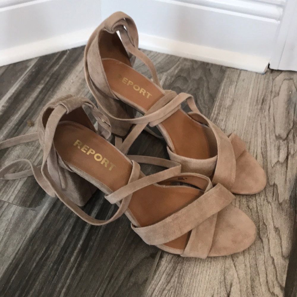 NWT Nude heels